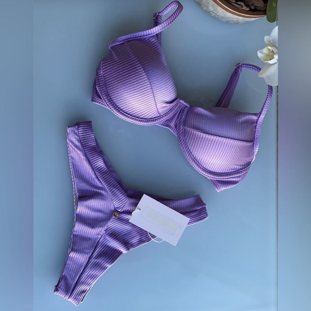 Marry Lavender Brazilian Bikini